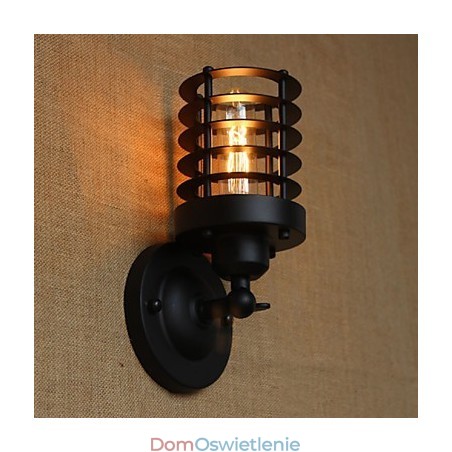 Retro Prosty Elegancki Czarny Nocny Korytarz Schody Balkon Dekoracyjny Kinkiet Ścienny Retro Prosty Elegancki Czarny Nocny Korytarz Schody Balkon Dekoracyjny Kinkiet Ścienny