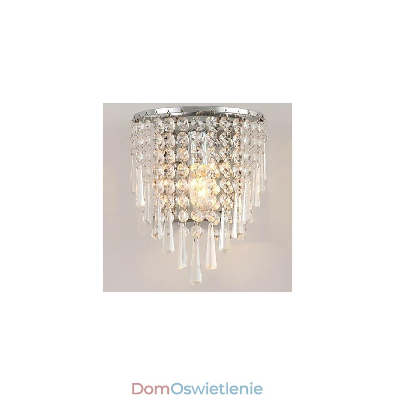 Nowoczesne lampy ścienne kryształowe Oświetlenie łóżka Lampa ścienna kryształowa