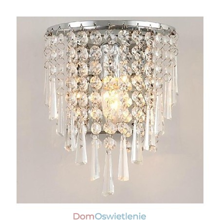Nowoczesne lampy ścienne kryształowe Oświetlenie łóżka Lampa ścienna kryształowa Nowoczesne lampy ścienne kryształowe Oświetlenie łóżka Lampa ścienna kryształowa