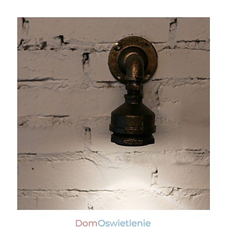 Loft Żelazna rura wodna Lampa ścienna Kinkiet Industrial Vintage Oświetlenie ścienne do oświetlenia wewnętrznego domu Loft Żelazna rura wodna Lampa ścienna Kinkiet Industrial Vintage Oświetlenie ścienne do oświetlenia wewnętrznego domu