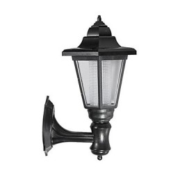 Zasilana energią słoneczną zewnętrzna ścieżka ogrodowa bezpieczeństwo na podwórku lampa ścienna krajobrazowa
