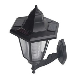Zasilana energią słoneczną zewnętrzna ścieżka ogrodowa bezpieczeństwo na podwórku lampa ścienna krajobrazowa