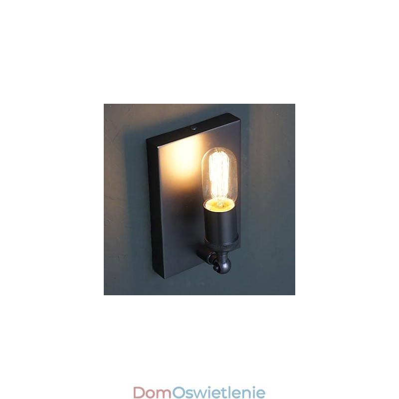 Zakontraktowany i kreatywny kraj przemysłowy wiatr przywracający starożytne sposoby lampa ścienna Edison