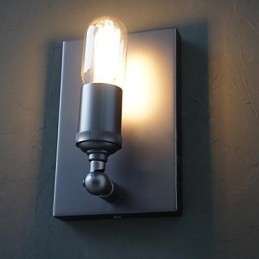Zakontraktowany i kreatywny kraj przemysłowy wiatr przywracający starożytne sposoby lampa ścienna Edison