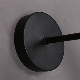 Kreatywna osobowość dekoracyjna kutego żelaza retro kinkiet grejpfrutowy