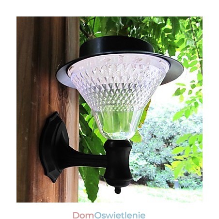 Zewnętrzna lampa słoneczna do montażu na ścianie w białej willi, na dziedzińcu, na drzwiach, do ogrodu Zewnętrzna lampa słoneczna do montażu na ścianie w białej willi, na dziedzińcu, na drzwiach, do ogrodu