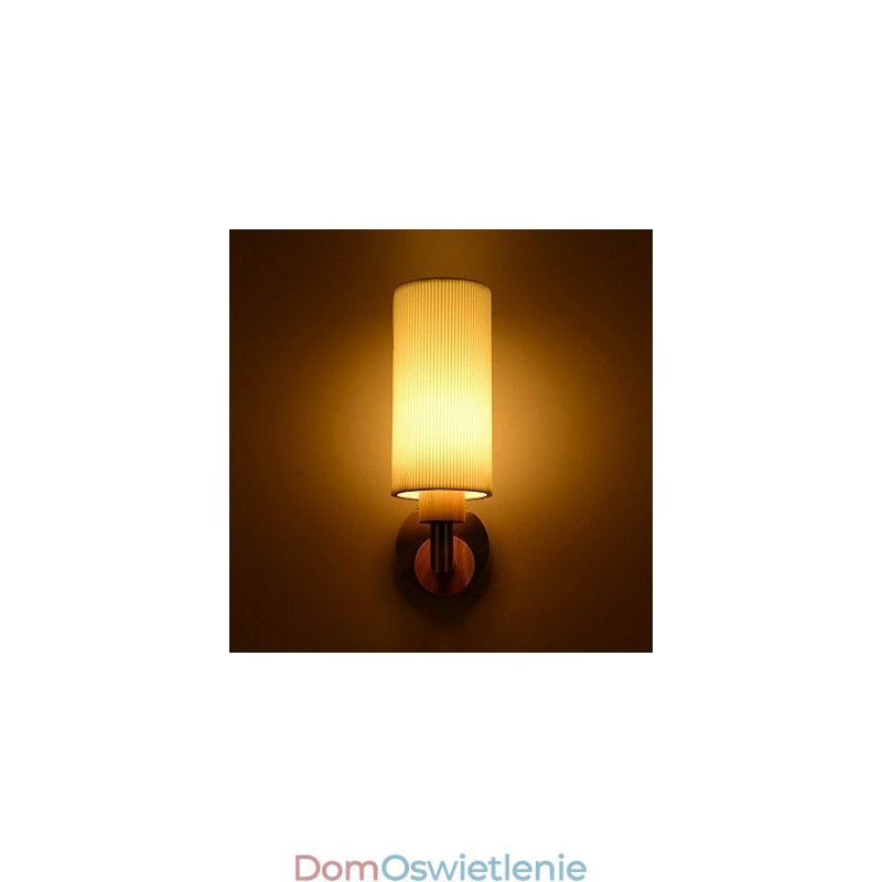 Kinkiety ścienne Nowoczesne Współczesne Drewno Bambus