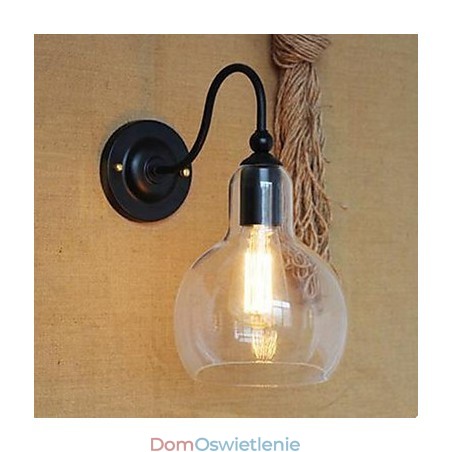 Nowoczesna ozdoba restauracji, lampa ścienna, kute szkło Nowoczesna ozdoba restauracji, lampa ścienna, kute szkło