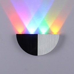 Lampy ścienne montowane na płasko Nowoczesne współczesne metalowe
