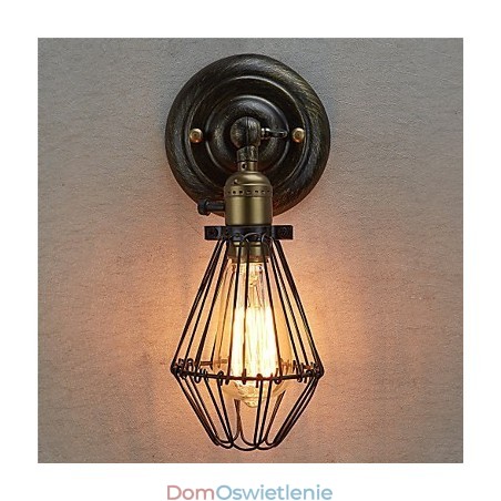 Styl Vintage Industrial Otwieranie i Zamykanie Światło Kinkiet Klatkowy Lampa Loft Przywracanie Starożytnych Sposobów Lampa Ścienna Styl Vintage Industrial Otwieranie i Zamykanie Światło Kinkiet Klatkowy Lampa Loft Przywracanie Starożytnych Sposobów Lampa Ścienna