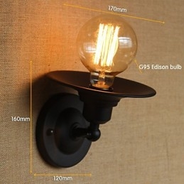 Retro Minimalistyczny Nocny Korytarz Schody Balkon Dekoracyjny Kinkiet Ścienny