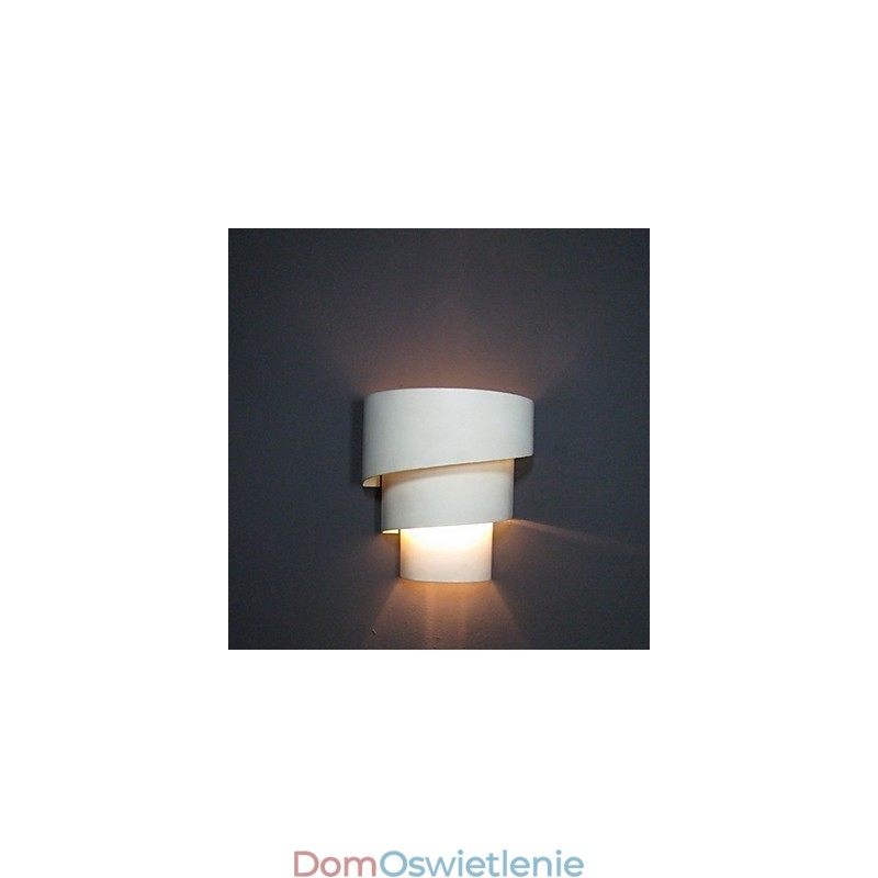 Wysokiej jakości nowoczesna, modna spiralna lampa ścienna kreatywna lampa ścienna