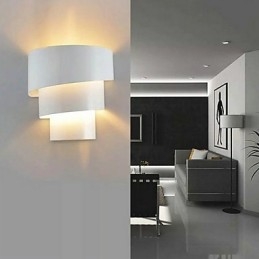Wysokiej jakości nowoczesna, modna spiralna lampa ścienna kreatywna lampa ścienna