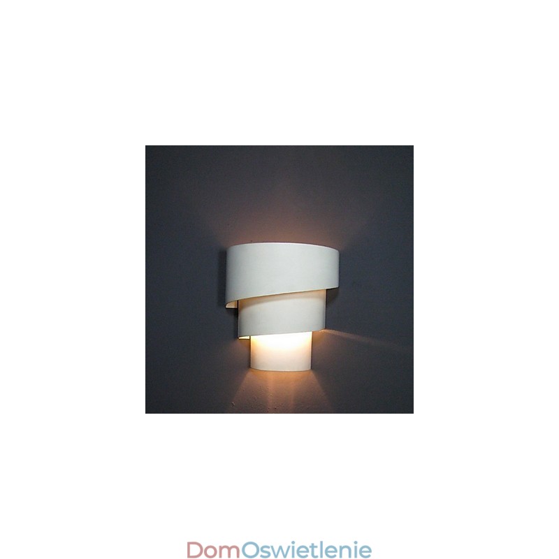 Wysokiej jakości nowoczesna, modna spiralna lampa ścienna kreatywna lampa ścienna