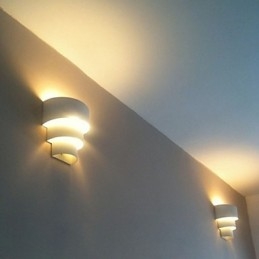 Wysokiej jakości nowoczesna, modna spiralna lampa ścienna kreatywna lampa ścienna