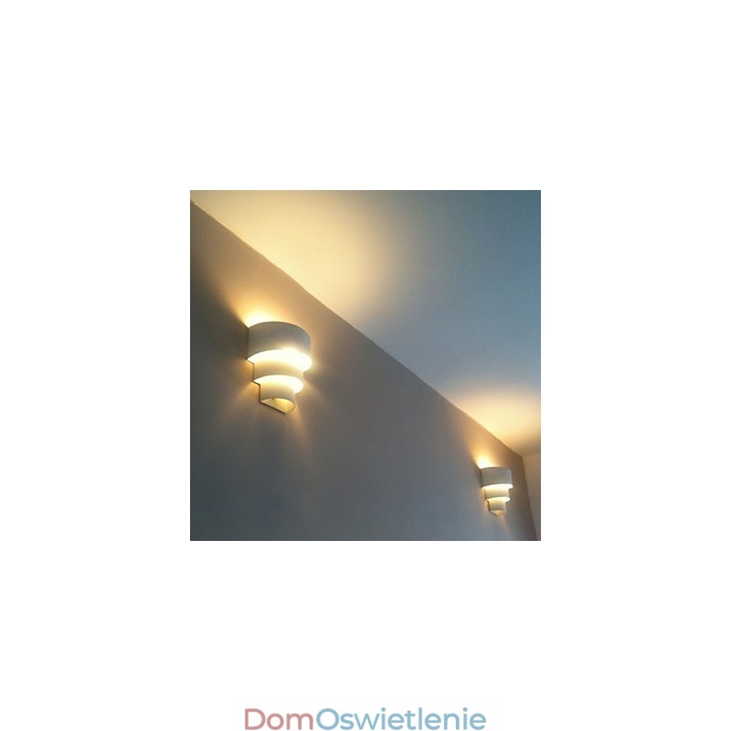 Wysokiej jakości nowoczesna, modna spiralna lampa ścienna kreatywna lampa ścienna