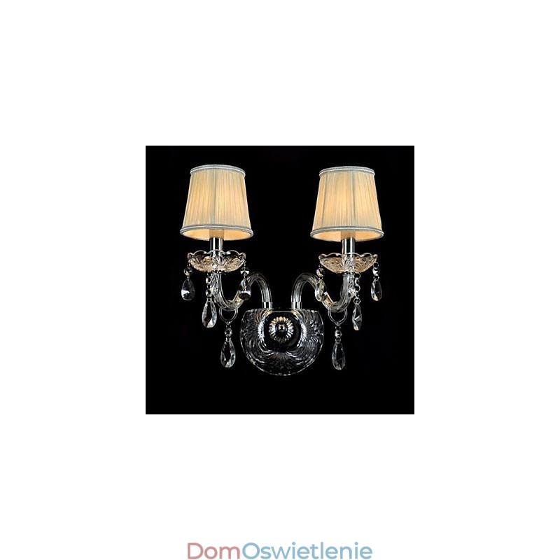 Kryształowe kinkiety ścienne w stylu mini, lampy ścienne w kształcie świec, nowoczesne, współczesne, szklane