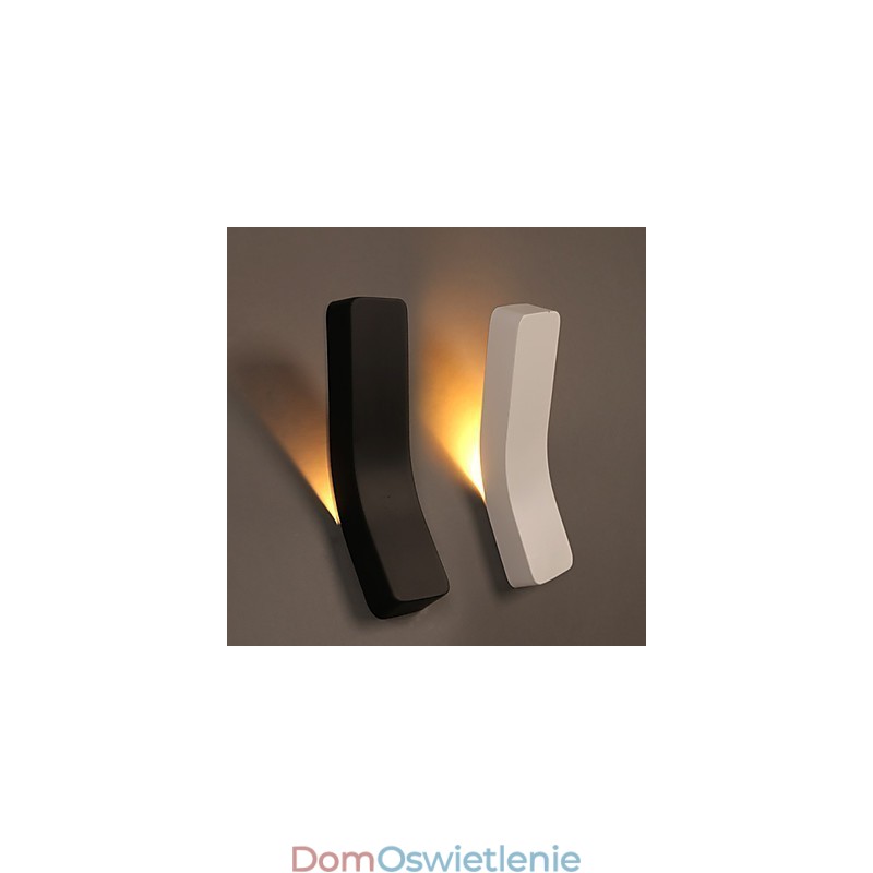 Zakontraktowana i współczesna kreatywna gięta lampa ścienna z kutego żelaza