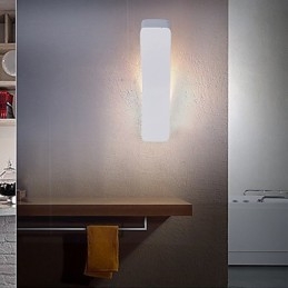 Zakontraktowana i współczesna kreatywna gięta lampa ścienna z kutego żelaza