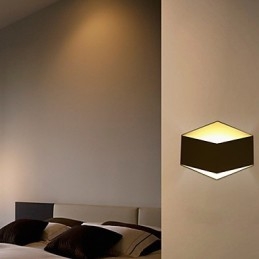 Kreatywna diamentowa akrylowa lampa ścienna