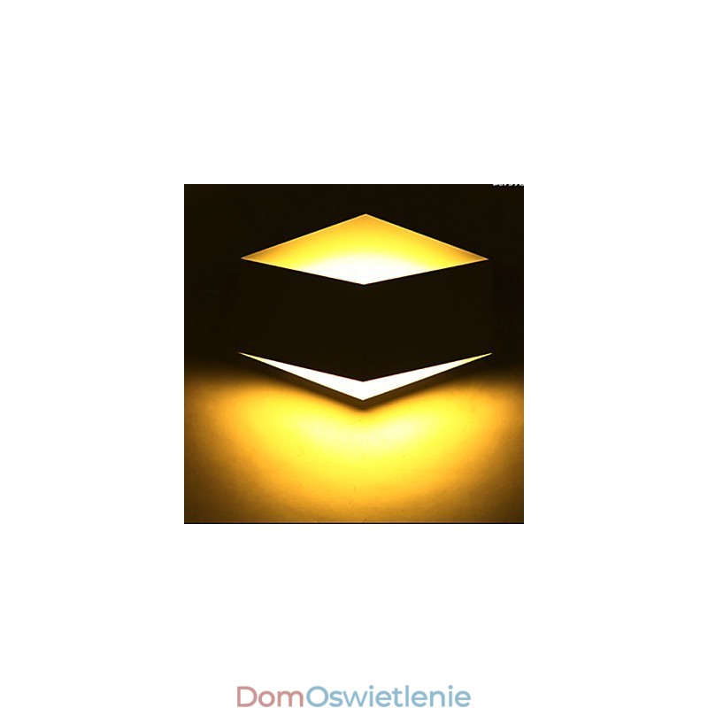 Kreatywna diamentowa akrylowa lampa ścienna