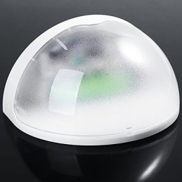 Lampa ogrodowa zasilana energią słoneczną, automatyczna, aktywowana czujnikiem, lampa słoneczna (biała)