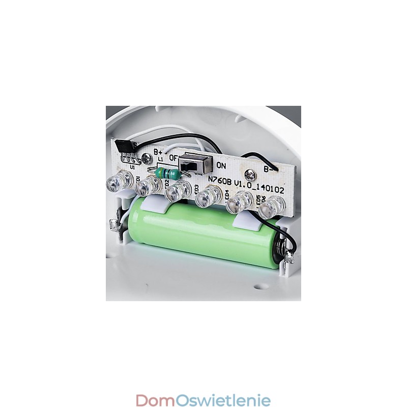 Lampa ogrodowa zasilana energią słoneczną, automatyczna, aktywowana czujnikiem, lampa słoneczna (biała)