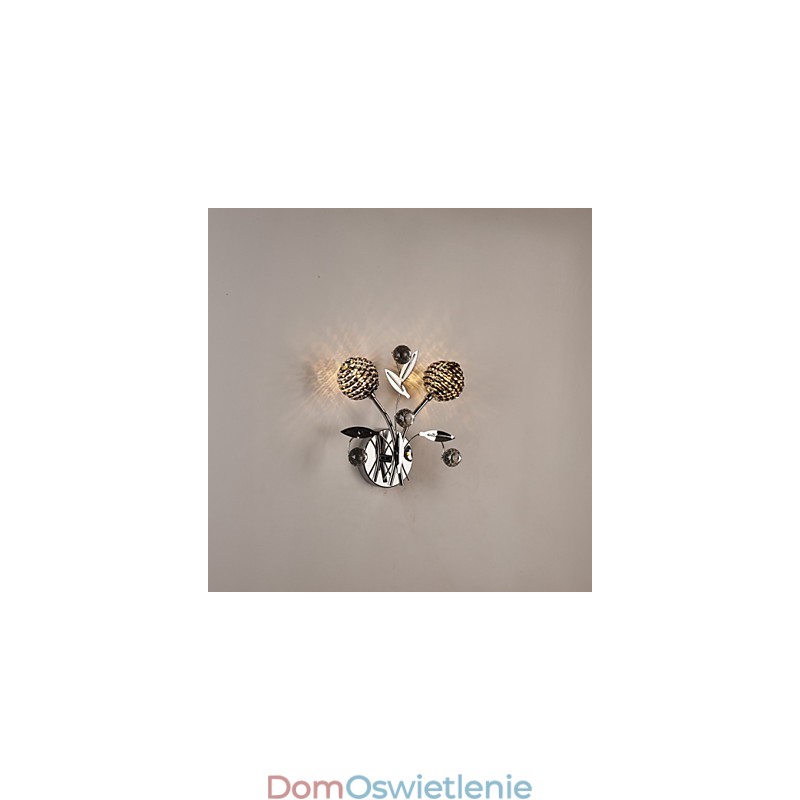 Kinkiety ścienne Kryształowe Mini Styl Nowoczesny Współczesny Metal