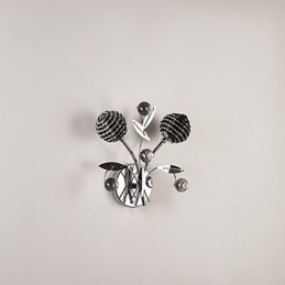 Kinkiety ścienne Kryształowe Mini Styl Nowoczesny Współczesny Metal