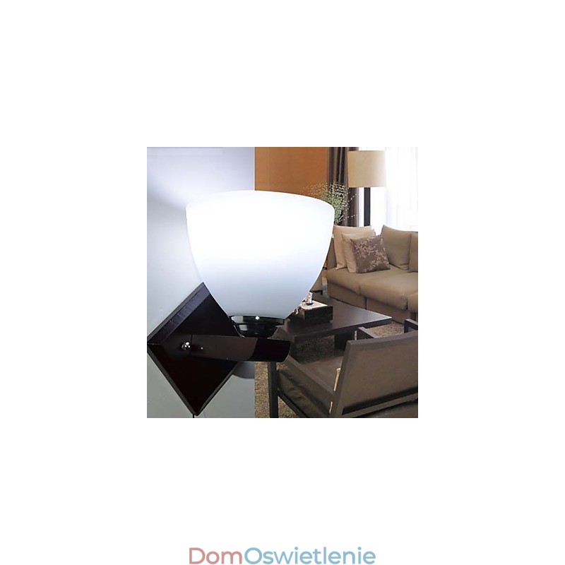 Lampa ścienna szklana ciepła nowoczesna lampa ścienna głowy łóżka światła