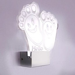 Lampa ścienna akrylowa PCV Lampa świetlna Chip Nowoczesny Współczesny Metal