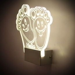 Lampa ścienna akrylowa PCV Lampa świetlna Chip Nowoczesny Współczesny Metal