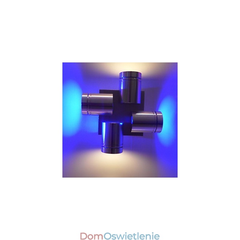 Miniaturowe lampy ścienne montowane na płasko, nowoczesne, współczesne, metalowe