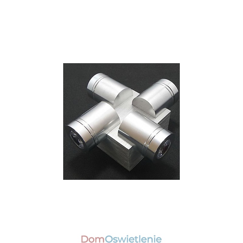 Miniaturowe lampy ścienne montowane na płasko, nowoczesne, współczesne, metalowe