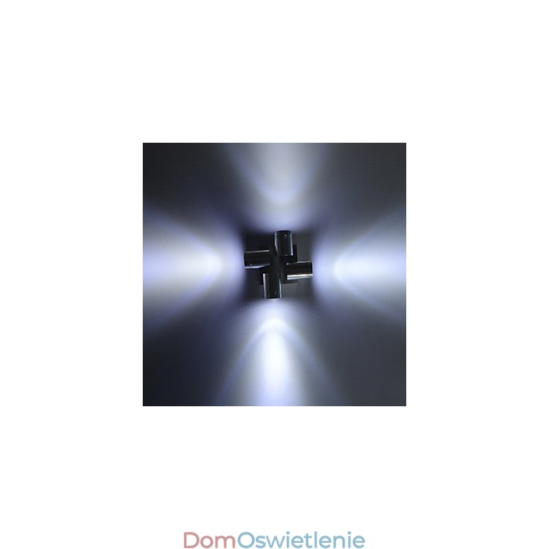 Miniaturowe lampy ścienne montowane na płasko, nowoczesne, współczesne, metalowe