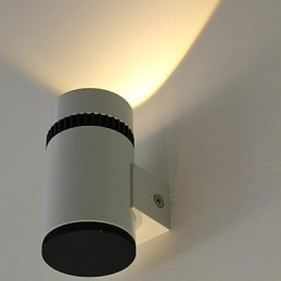 Lampy ścienne montowane na płasko Nowoczesne współczesne metalowe