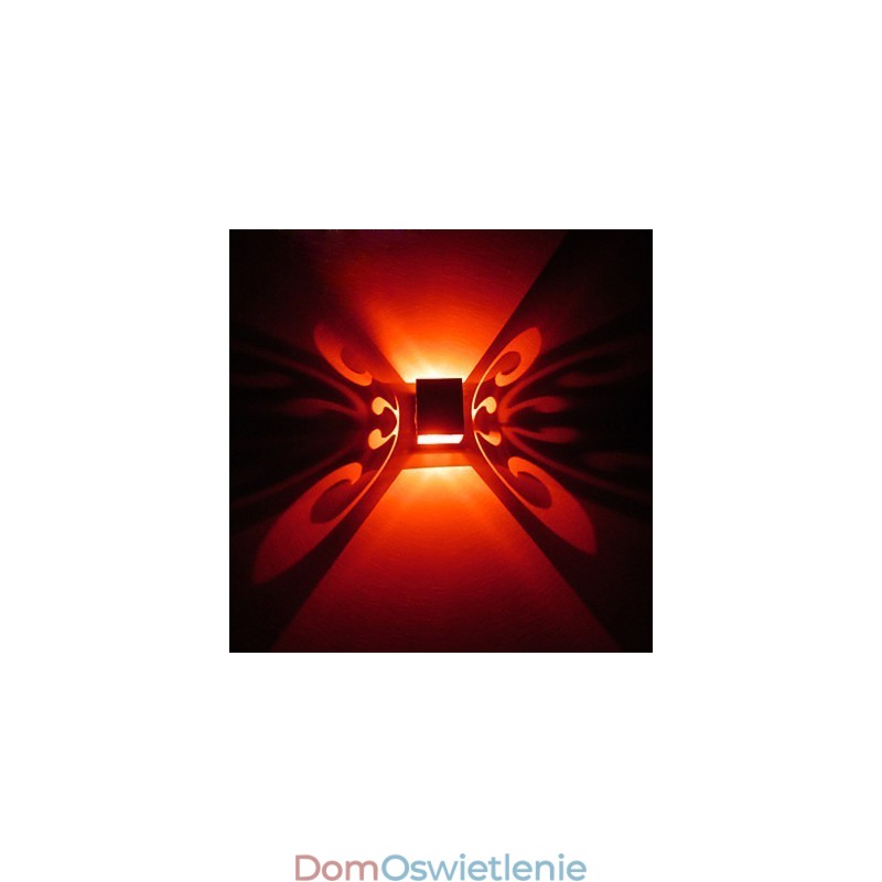 Kreatywna lampa ścienna motyl