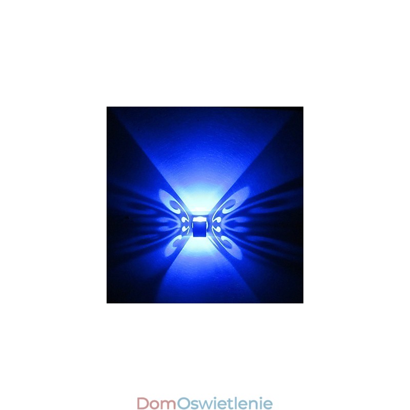 Kreatywna lampa ścienna motyl