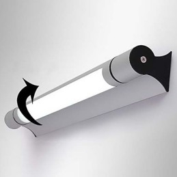 Oświetlenie łazienkowe nowoczesne współczesne T5 metalowe