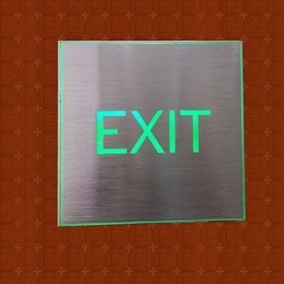 Hotel Market EXIT Lights Lampa Kreatywny Bar Model Kinkiety Ścienne Metal