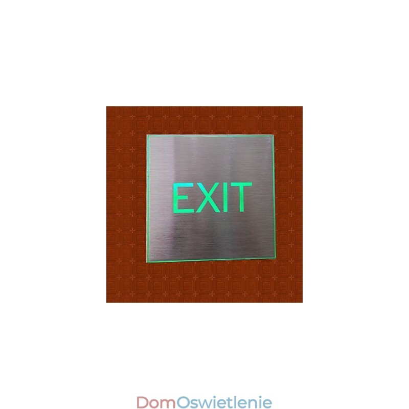 Hotel Market EXIT Lights Lampa Kreatywny Bar Model Kinkiety Ścienne Metal