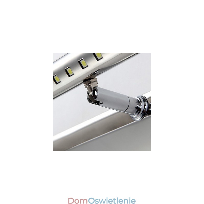 Lustrzane światło do łazienki ciepła biel AC100 240V