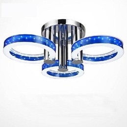 Okrągła akrylowa lampa sufitowa SMD