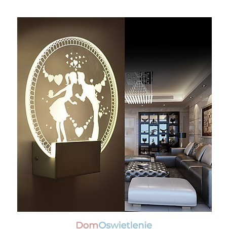 Lampa ścienna akrylowa PVC Lampa świetlna Nowoczesna współczesna metalowa Lampa ścienna akrylowa PVC Lampa świetlna Nowoczesna współczesna metalowa
