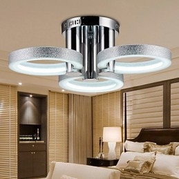 Okrągła akrylowa lampa sufitowa SMD