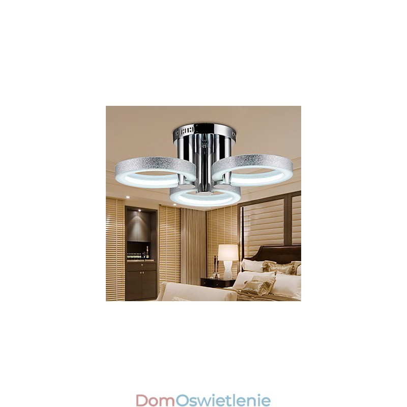 Okrągła akrylowa lampa sufitowa SMD