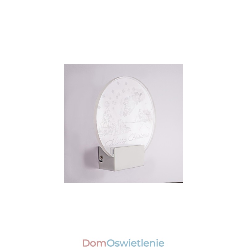 Lampa ścienna akrylowa PCV Lampa świetlna Nowoczesna współczesna metalowa