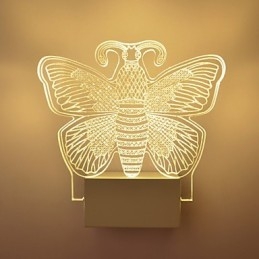 Lampa ścienna akrylowa PCV Lampa świetlna Nowoczesna współczesna metalowa