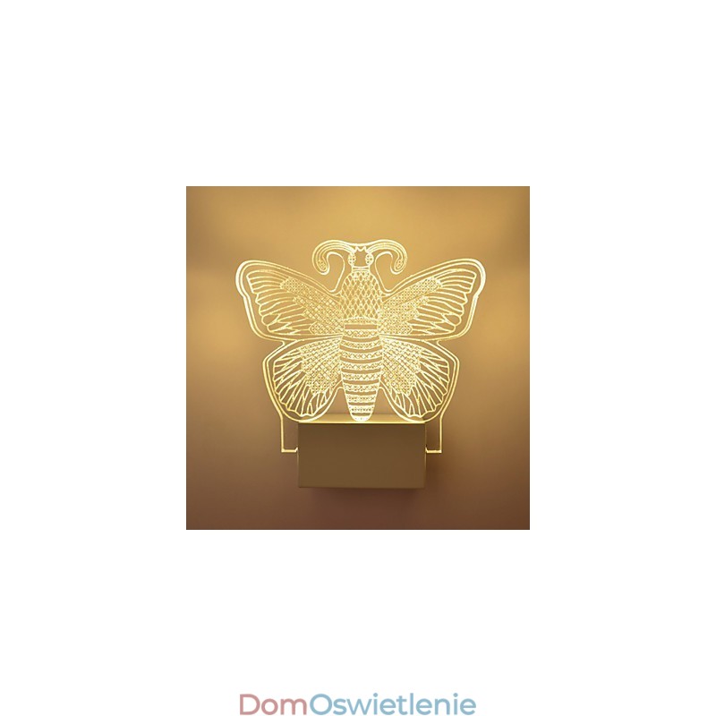 Lampa ścienna akrylowa PCV Lampa świetlna Nowoczesna współczesna metalowa
