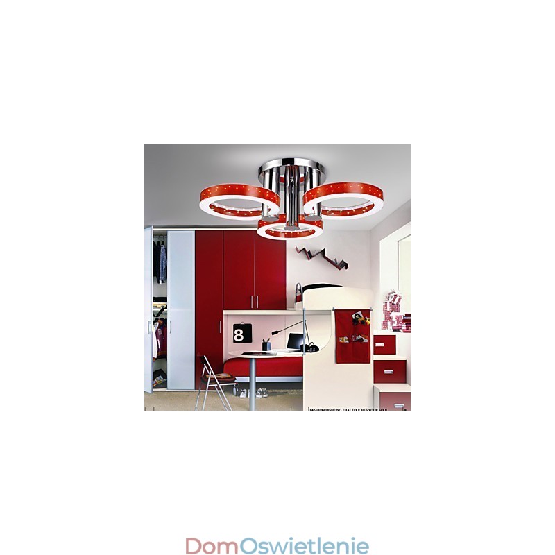 Okrągła akrylowa lampa sufitowa SMD